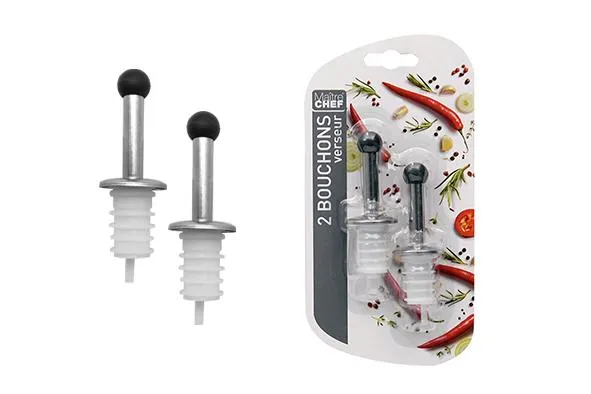 2 BOUCHONS VERSEUR