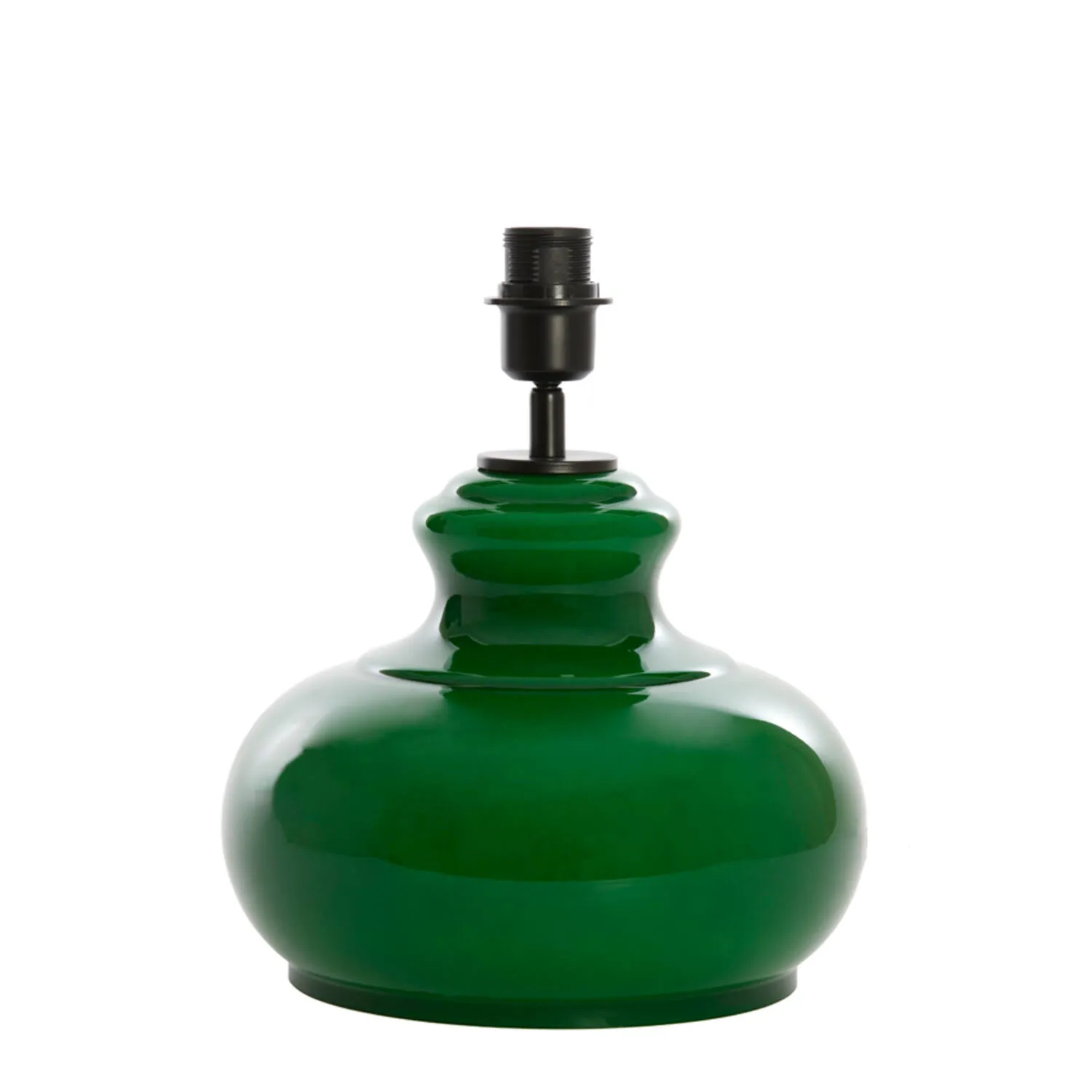 Piedestal de lampe verte brillante Light & Living Verde – H. 33 cm