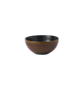 Pot conique Siena Brown porcelaine vitrifiée Ø 18,3 cm Nourish Churchill