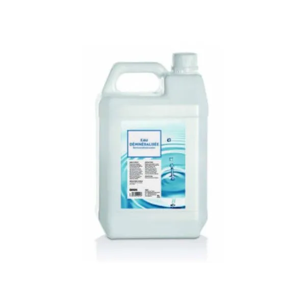 EAU DEMINERALISEE en bidon 5 litres