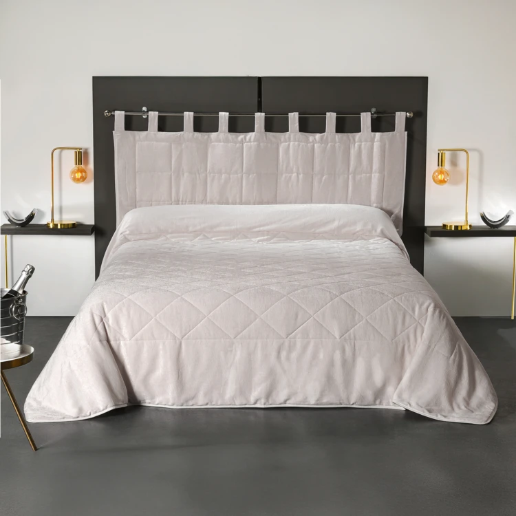 Coussin Tête de Lit à l' Aspect Velours