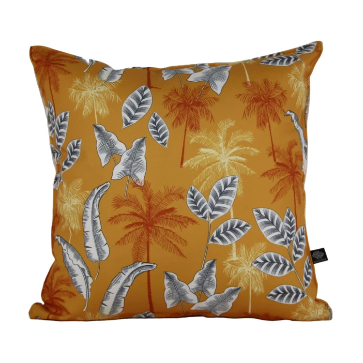 Coussin motif jungle extérieur