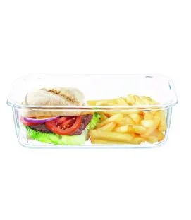 Couvercle pour boite 122cl rectangulaire transparent polypropylène (pp) 21,2 cm Food Box Arcoroc