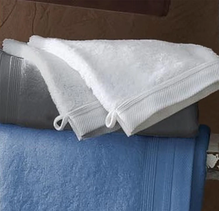 Lot de 6 Gants De Toilette Unis et Colorés