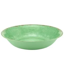 Grand plat creux mélamine vert Ø 35 cm 7 cm 3,5 L Casablanca Dalebrook