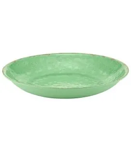 Grand plat creux mélamine vert Ø 42 cm 7 cm 6 L Casablanca Dalebrook