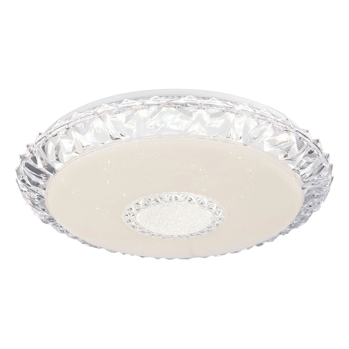 Lampe de plafond classique en métal blanc Globo Eddie