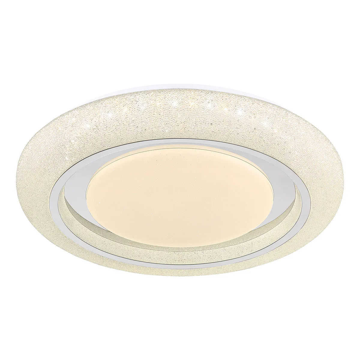 Lampe de plafond classique ronde blanche Globo Rada