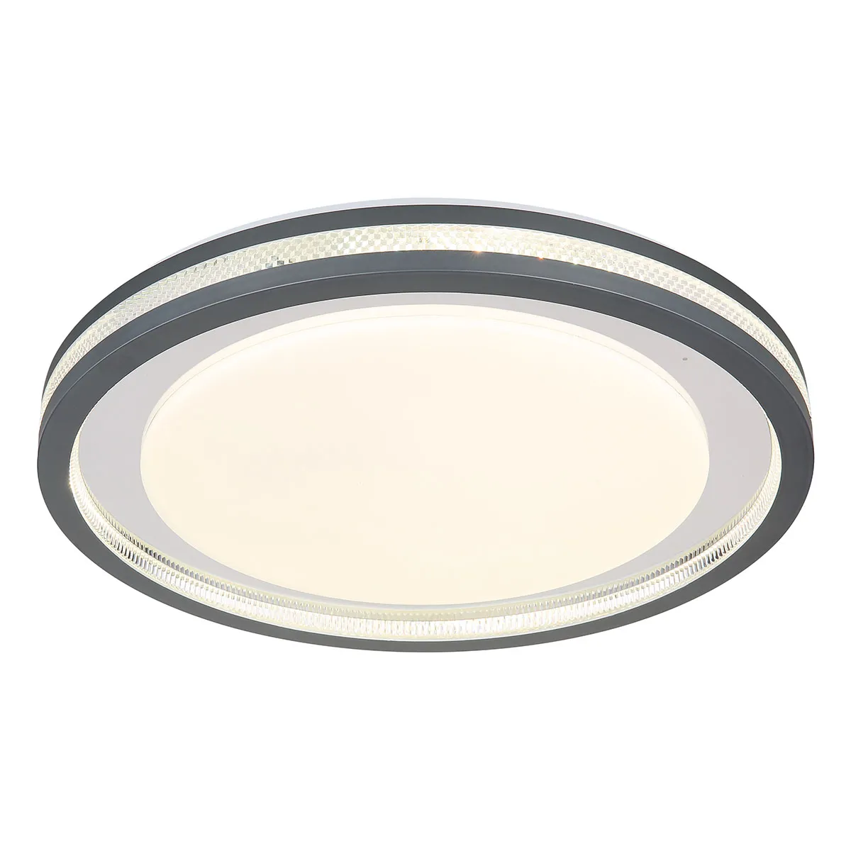 Lampe de plafond moderne blanche ronde Globo Terpsa