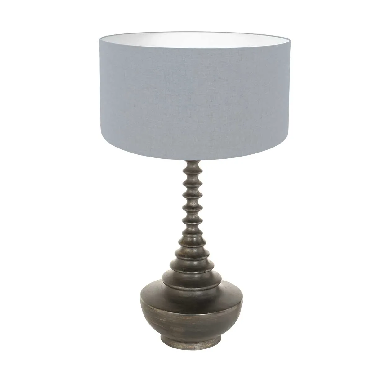 Lampe de table classique en forme d’anneau Anne Light & Home Bois