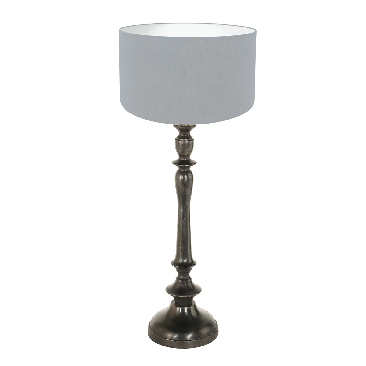 Lampe de table classique foncée Anne Light & Home Bois