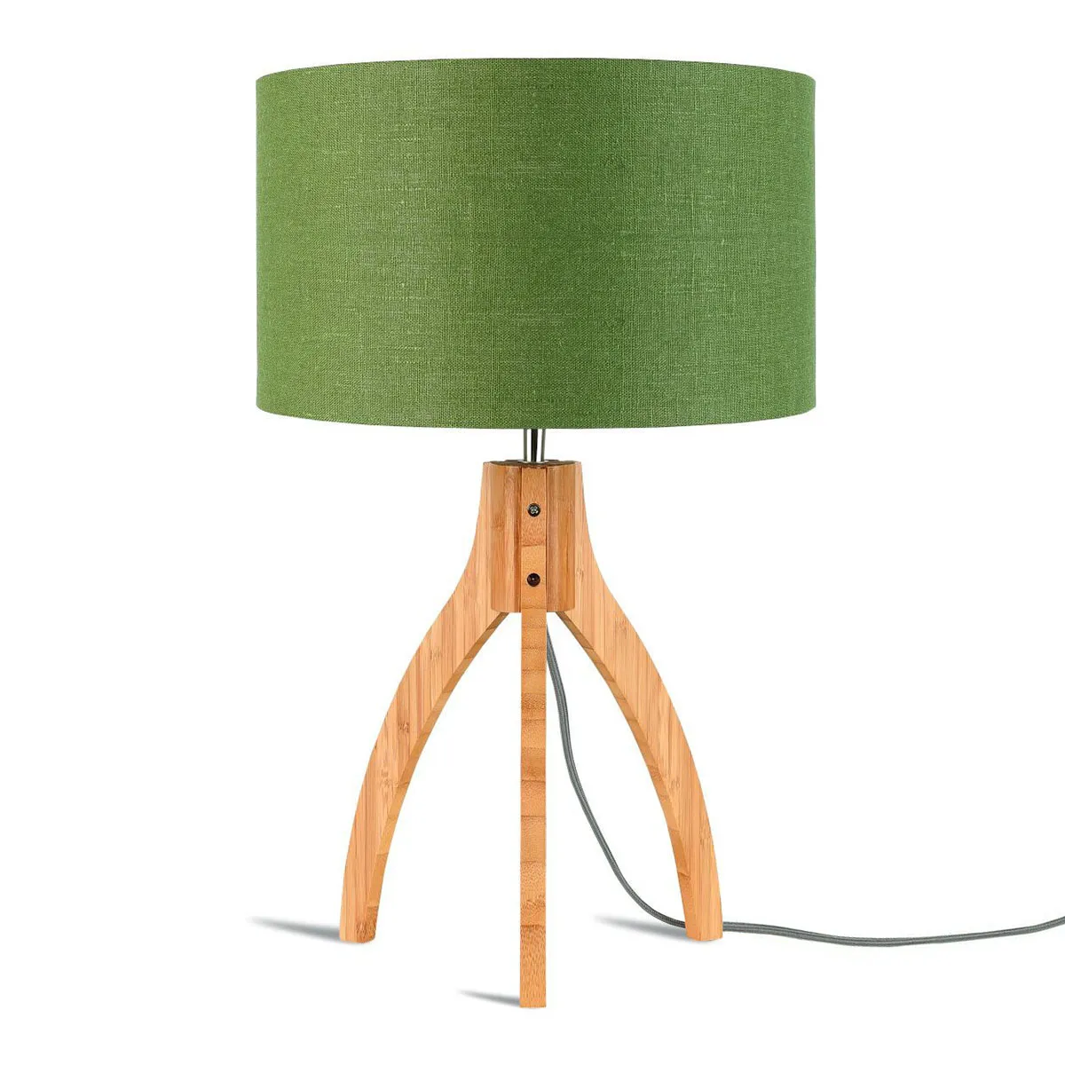 Lampe de table tabouret vert haut GOOD & MOJO Annapurna