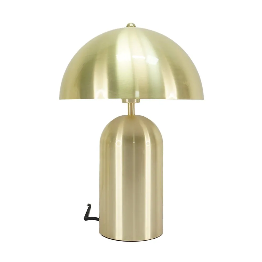 Lampe dôme Atomic métal Hauteur 34cm