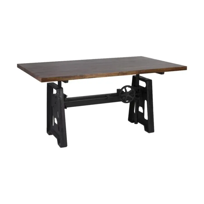 Pipa, table repas ajustable, hauteur 77-105 cm