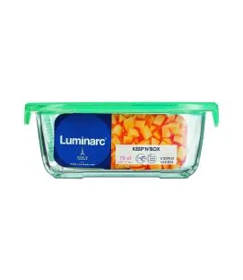 Boîte avec couvercle hermétique transparent verre trempé 12 cm Keep'n Box Luminarc