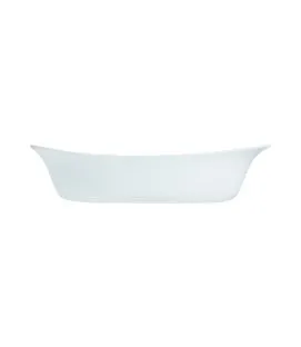 Plat ovale blanc verre opal 21,5 cm Smart Cuisine Luminarc