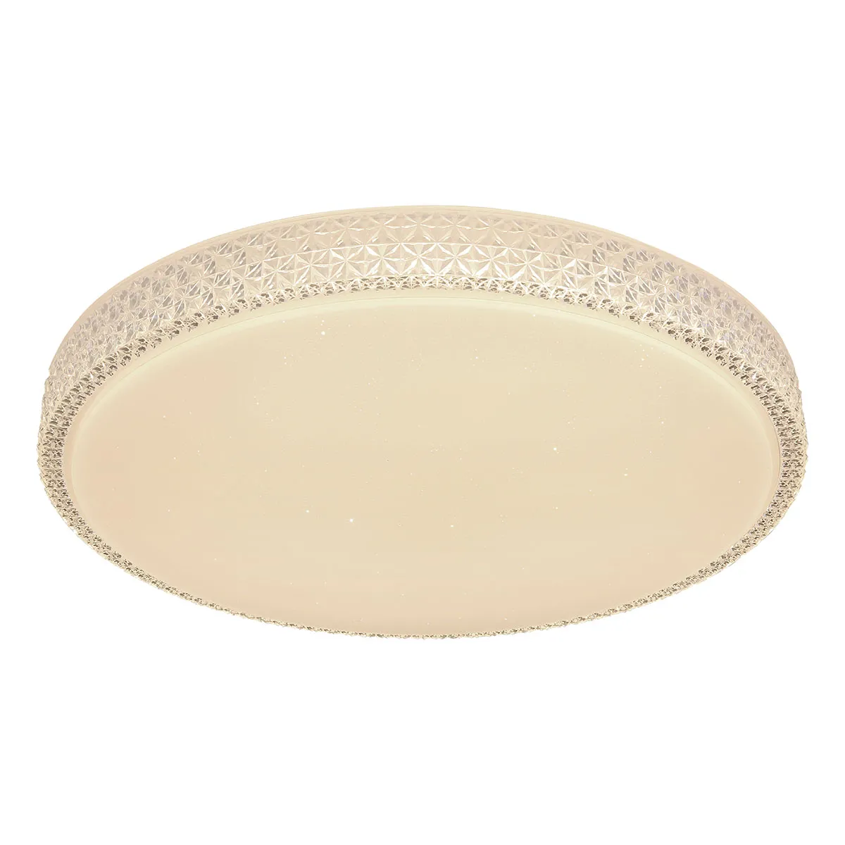 Plafonnier classique blanc en métal Globo Ovi