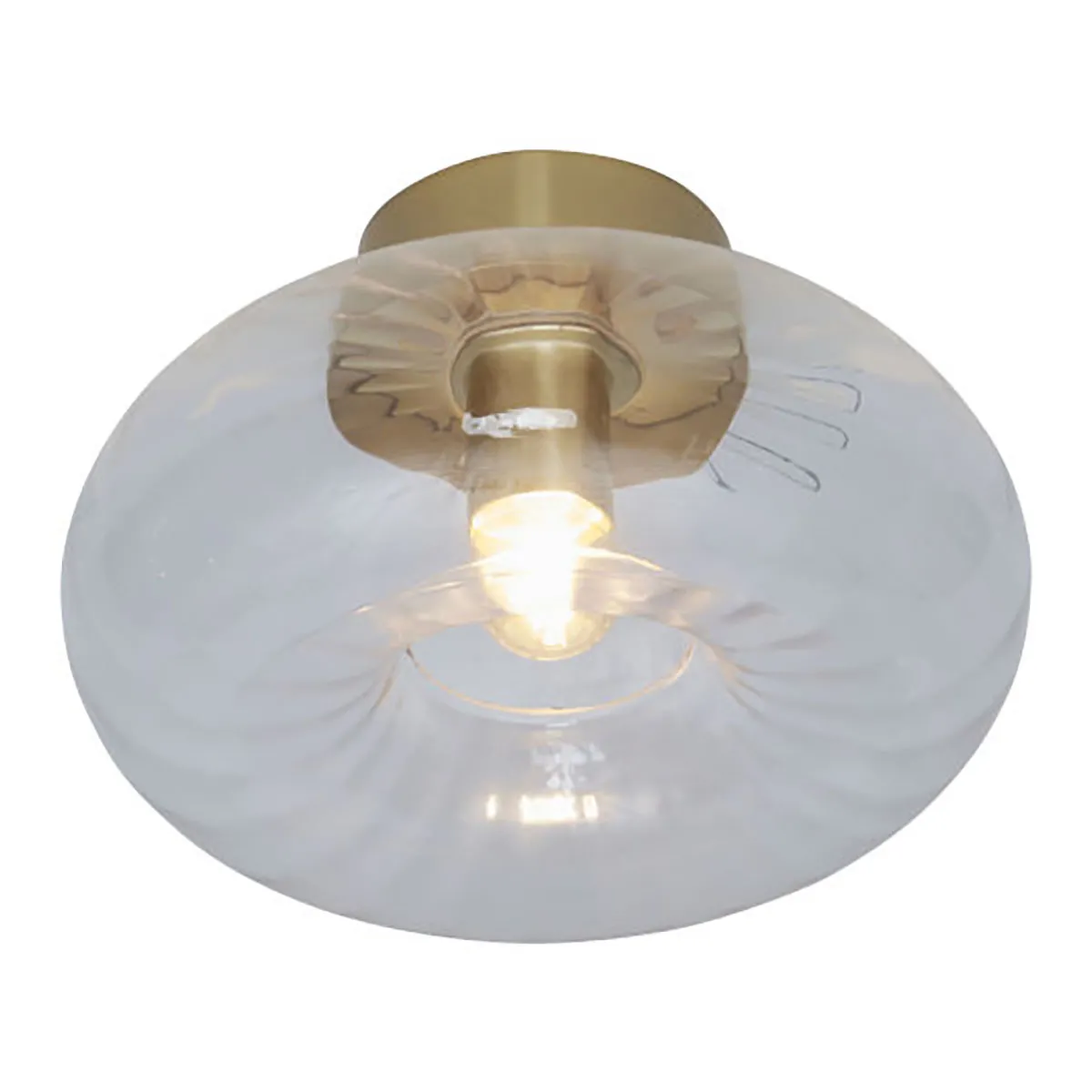 Plafonnier classique en verre doré It’s About RoMi Brussels