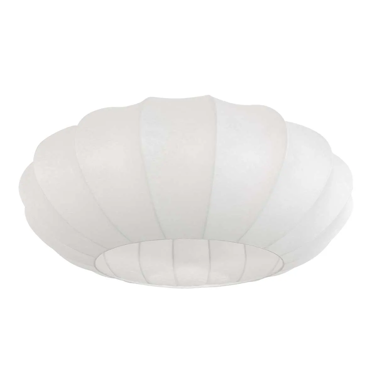 Abat-jour en tissu blanc tendance Steinhauer