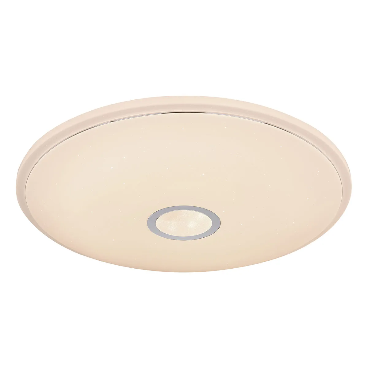 Plafonnier rond classique blanc Globo Connor