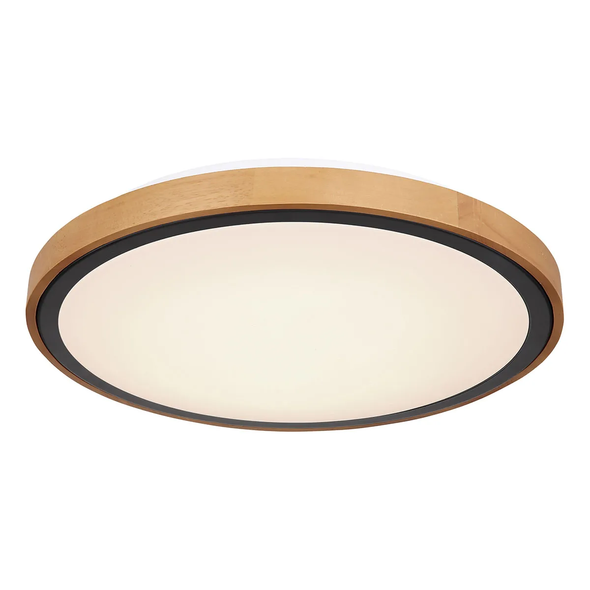 Plafonnier rural noir en métal Globo Bruno