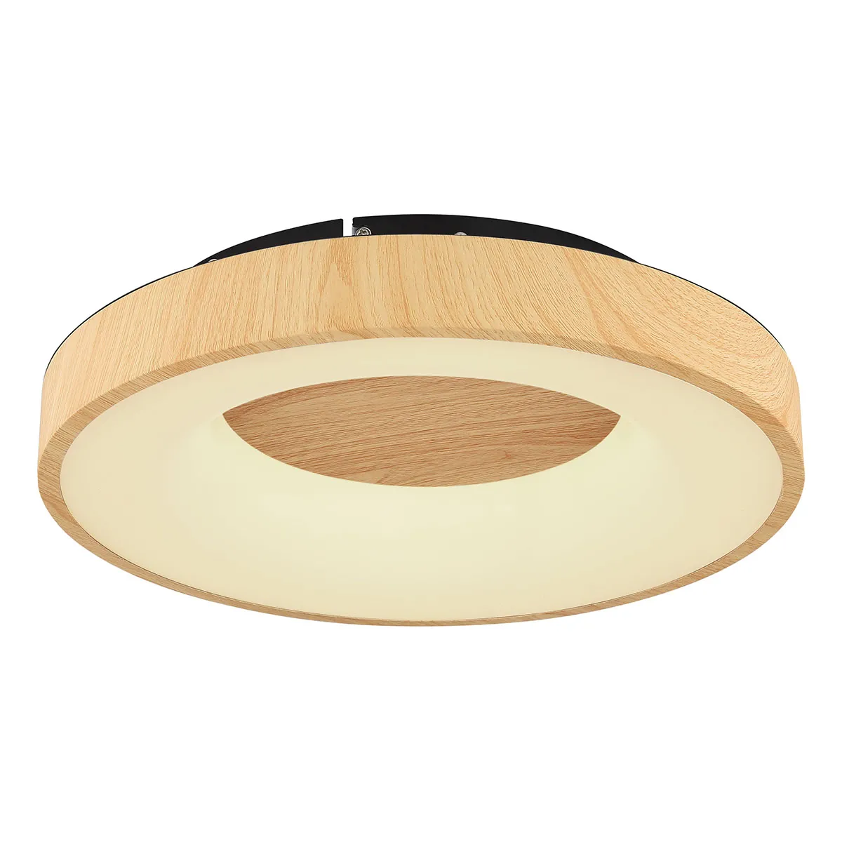 Plafonnier rural noir en métal Globo Jolli