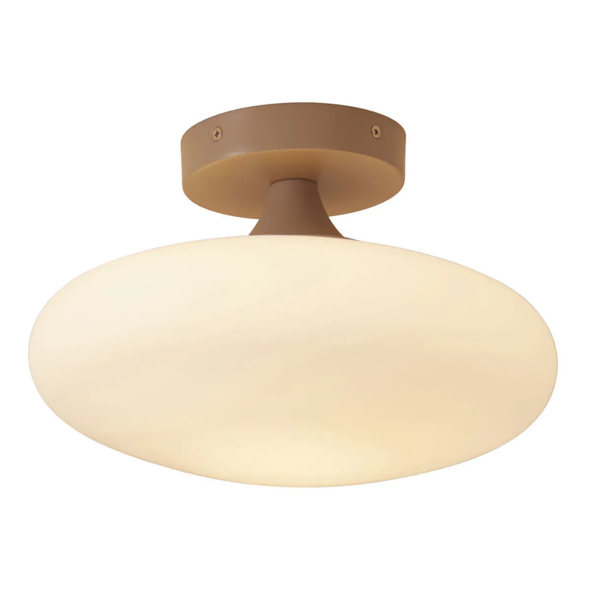 Plafonnier scandinave en verre et métal blanc It’s About RoMi Sapporo