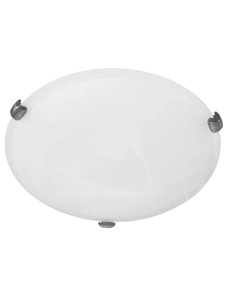 Plafonnier verre blanc Steinhauer Ceiling