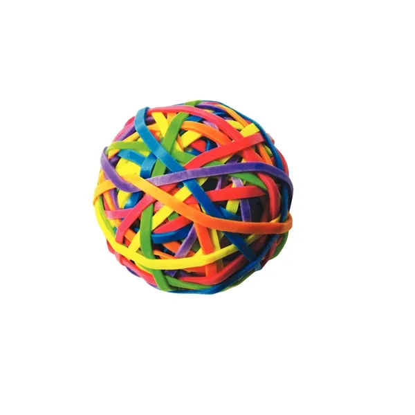 Elastiques caoutchouc couleurs boule de 70 gr