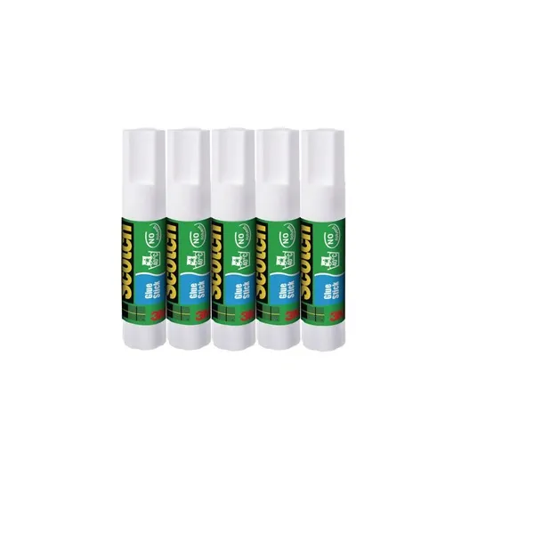 Colle Scotch 21 gr Lot de 5 bâtons colle blanche