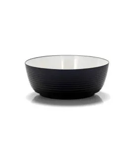 Saladier rond noir mélamine Ø 26 cm Platex