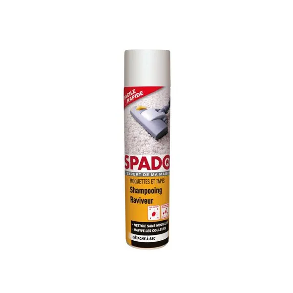 SHAMPOING RAVIVEUR TAPIS MOQUETTES 600 ML SPADO