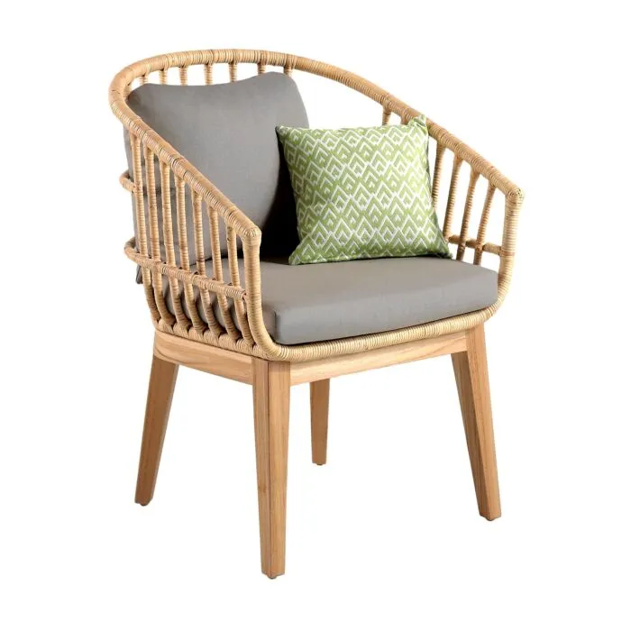 Soul, fauteuil bridge rotin, personnalisable