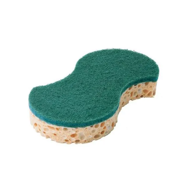 SPONTEX EPONGE DOUBLE FACE VERTE PAQUET DE 10