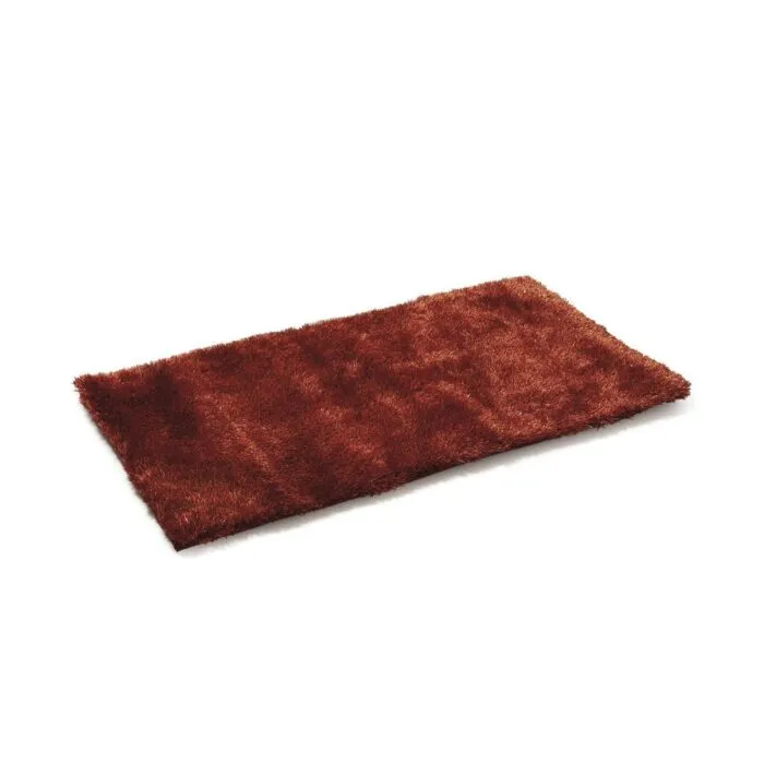 Tapis rouge SHAGGY à poils longs 60*120 cm