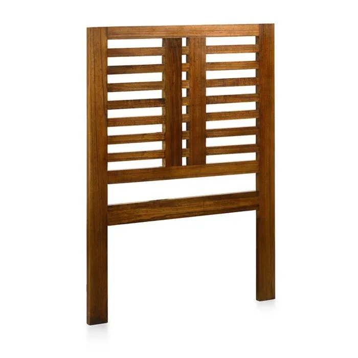 Star, tête de lit adulte, bois de mindi