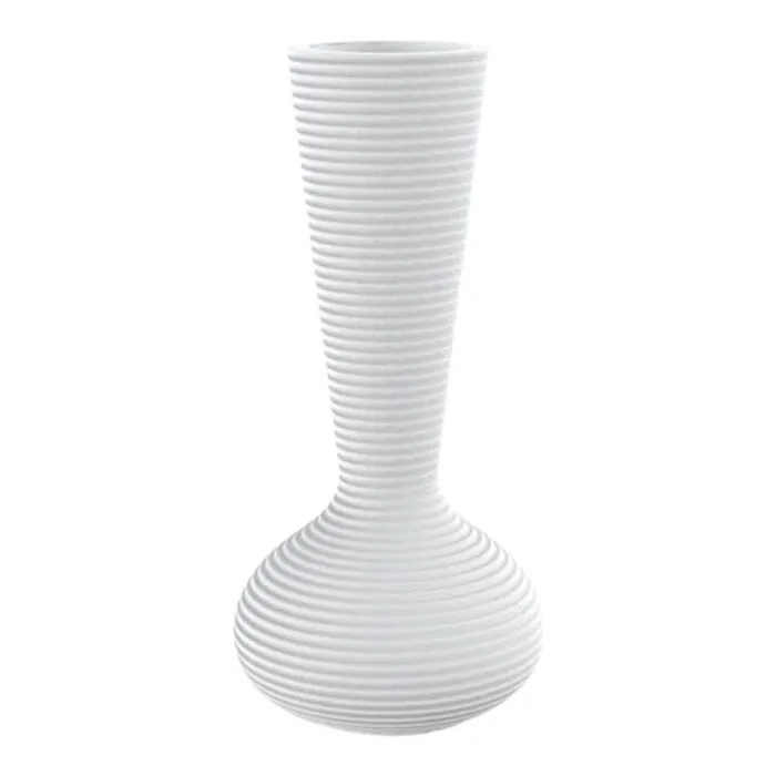 Bloom, jardinière décoratif, polyéthylène blanc