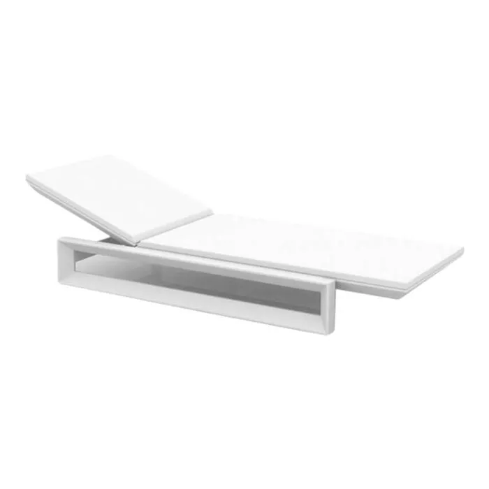 Vondom, chaise longue, design minimaliste