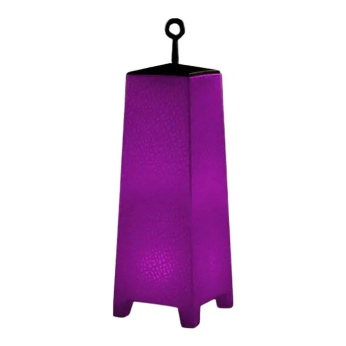 Mora, lampadaire LED, blanc brillant