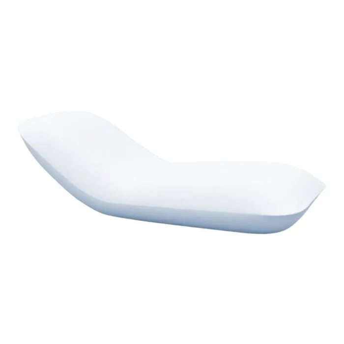 Vondom, chaise longue, finition blanche brillante