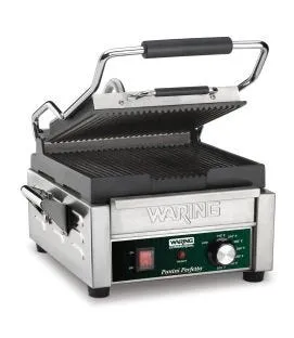 Contact grill panini à plaque rainurée Perfetto Waring